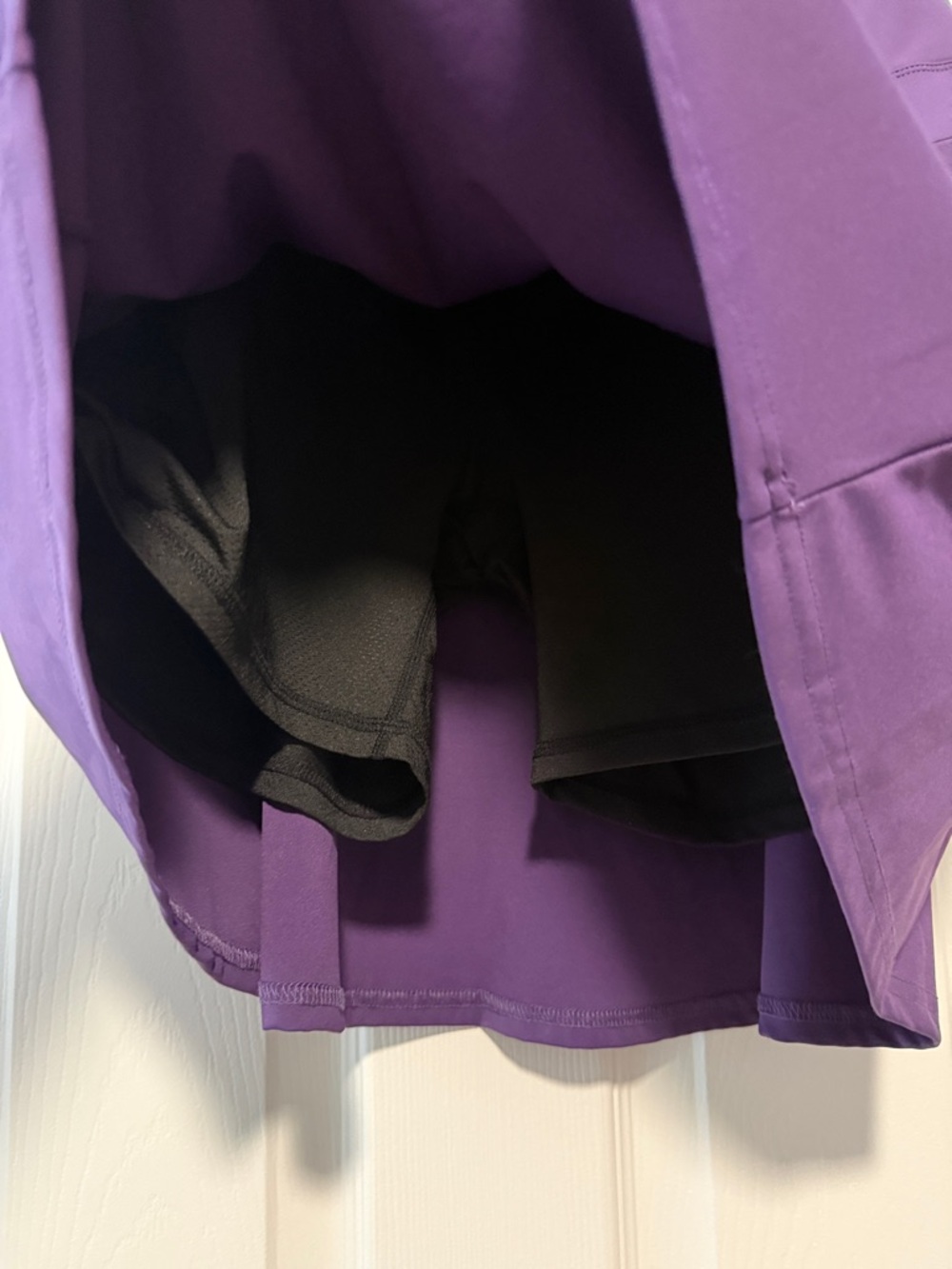 NWT SANTINY PURPLE ACTIVEWEAR SKORT SIZE LARGE - Picture 2 of 3